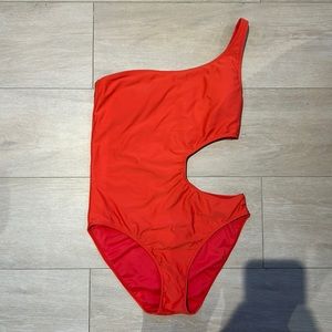 Hollister Orange One Piece